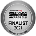 Aus Accounting Awards Partner of the Year 2021 Finalist Logo