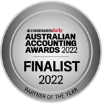 Aus Accounting Awards Partner of the Year 2022 Finalist Logo